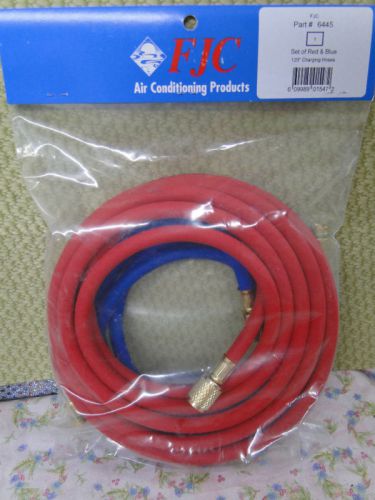 R134a, r134, refrigeration hose set  120&#034;, red &amp; blue, 10&#039; long for sale