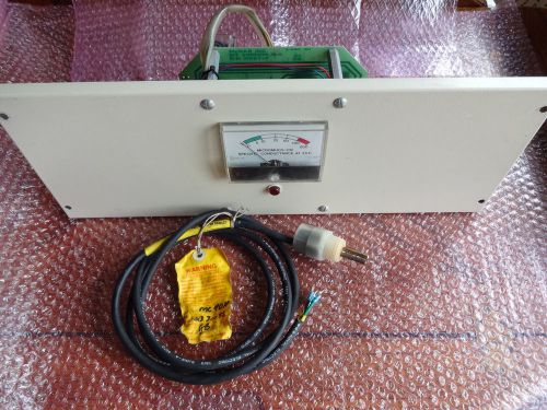 Mcnab ap-i salinity probe, 18&#034; panel w/meter, control electronics, used,untested for sale