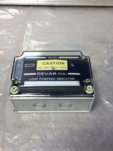 DEVAR INC 18-LPI INDICATOR- NO BOX