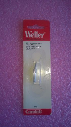 Weller EPH 102 1/32&#034; 0.79mm BENT CONICAL TIP TO FIT MODEL EC1301