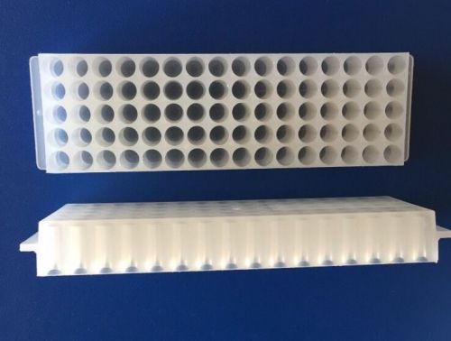 2 x corning axygen 80-well microcentrifuge tube rack for storage &amp;freezing. for sale