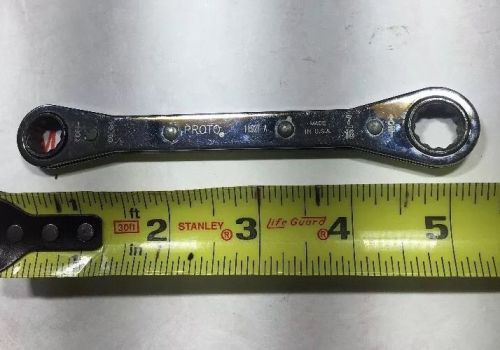 Ratcheting Box Wrench, 5-1/2&#034;, Steel, Proto, J1192T-A