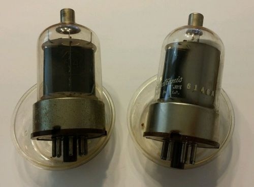 Pair GE 6146A  Tubes -  Tested and fully functional