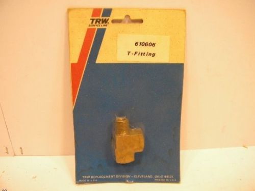 Trw service line solid brass t-fitting 610606 for sale
