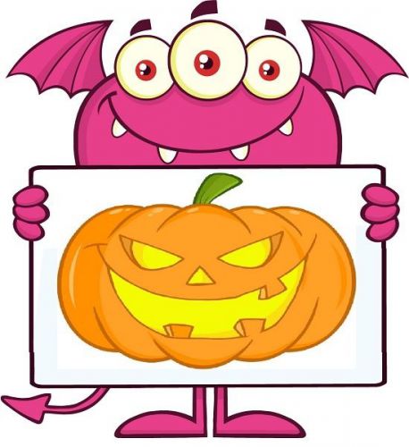 30 Custom Halloween Monster Personalized Address Labels