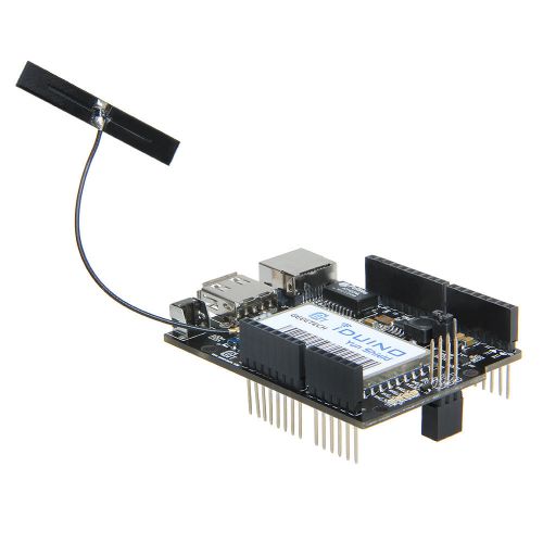 Geeetech new Iduino Yun Shield Linux WiFi Ethernet USB for Arduino UNO DIY