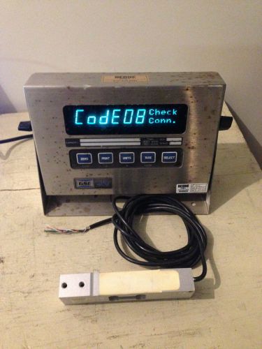 GSE Scale System 450 Scale Head w/ Doron 1042 Load Cell - Read Description