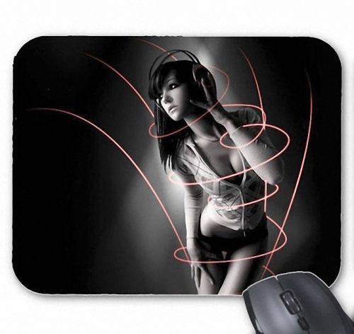 Techno Girl Mouse Pad Mats Mousepad Offer 3