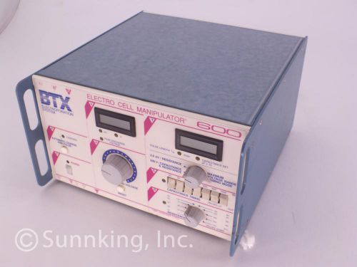 BTX Electroporation System Electro Cell Manipulator 600