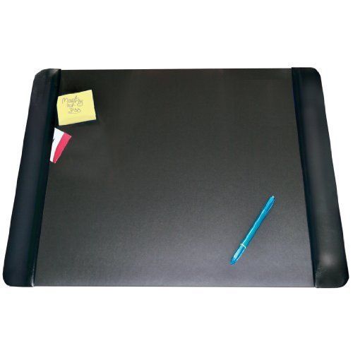 Artistic 19&#034; x 24&#034; antimicrobial executive desk pad with microban, black new for sale