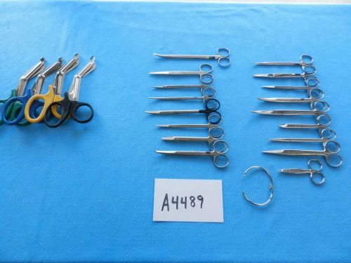 Codman Miltex Weck V. Mueller Gerhard Surgical Scissors  Lot of 21