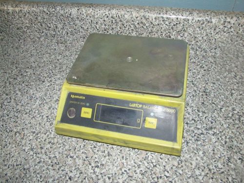 YAMATO LABTOP LZ-5000  LAB SCALE BALANCE- 5000G 1G