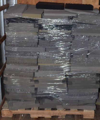 Pallet 48x40x60&#034; Various Polyurethane Packing Foam Sheets Convoluted Soft Rigid