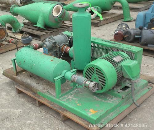 Used- roots vacuum conveying system consisting of: (1) roots universal rai verti for sale