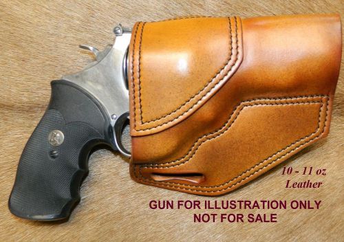 Gary C&#039;s Avenger OWB Revolver &#034;XH&#034; HOLSTER Smith &amp; Wesson  N Frame 4&#034;   Leather