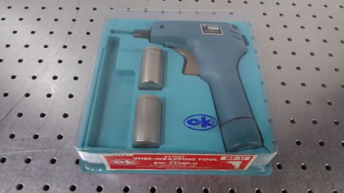 Z128526 ok industries bw-520 bf-u wire wrap tool battery powered cordless for sale