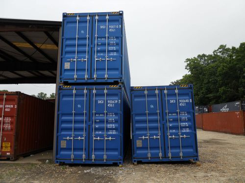 Shipping container - 40&#039; high cube 1 trip(new) -serviced to -macon,ga for sale