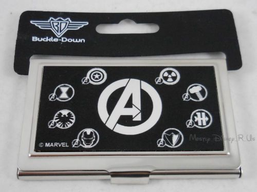 New Marvel Avengers Character Logo Business Card ID Credit Holder Made in USA