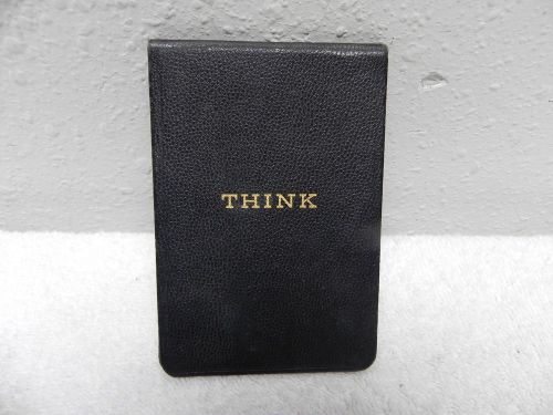 (A) IBM Think Note Pad Memo Book; Vintage; no paper / refills