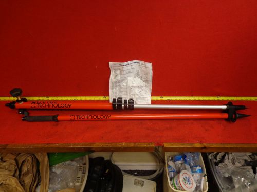 Thumb release tripod and prism pole laser tech seco for sale