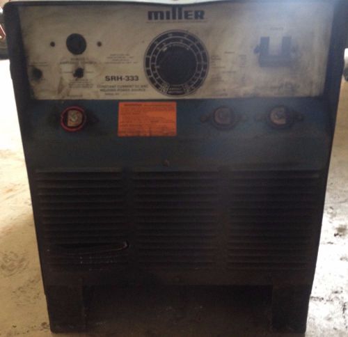 Miller electric mfg co. welder srh-333 #5635 for sale