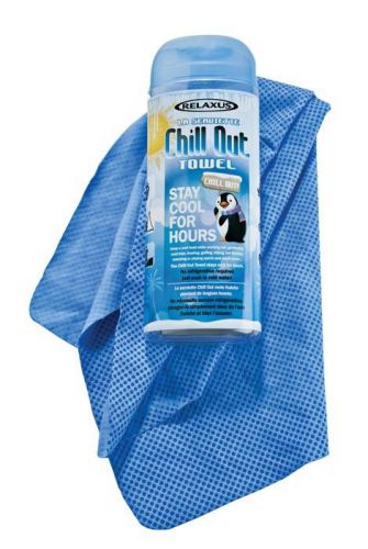 Chillout cooling towels hi-vis yellow  33&#034; x 13&#034; for sale