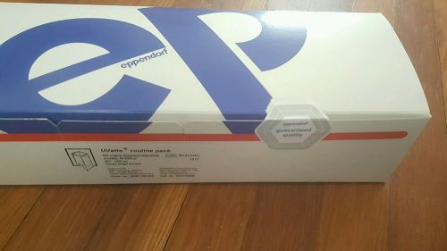 Eppendorf Uvette Cuvette 220-1600nm 50-2000ul #952010069 Qty: 200 New opened box
