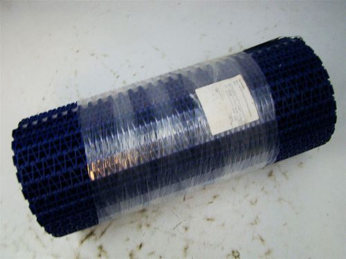 Conveyor belt 19.7&#034; x 10&#039; flush grid polypropylene blue m2533 for sale