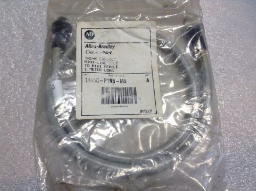 Allen Bradley 1485C-P1N5-M5 DeviceNet Trunk Cordset Mini 1485CP1N5M5 New (TB)