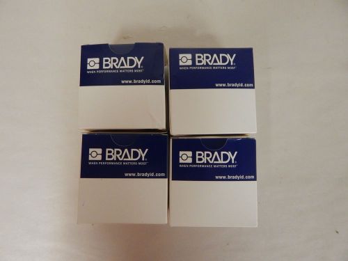 Brady lables ptl-10-423 tls 2200-pc link 750 per roll 3/4&#034; x 1/4&#034; wh gl  4 roll for sale