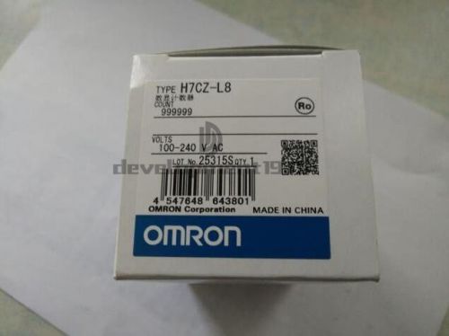 New OMRON Counter H7CZ-L8 (H7CZL8) 100-240VAC