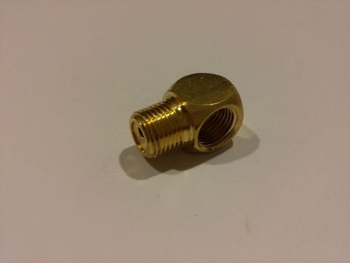 Ф4mm flat right angle female-male pipe brass adapter coupler adapter connector for sale