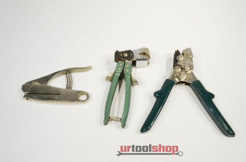Lot of assorted hand tools crimper carton opener punch 0280-46 for sale