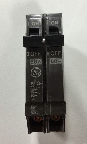 General Electric GE THQP250 Circuit Breaker 2 Pole 50 Amp 120/240 Volt
