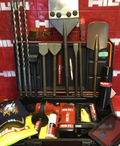 HILTI TE 55 HAMMER DRILL, L@@K, FREE PAD AND EXTRAS, STRONG, GERMANY, FAST SHIP