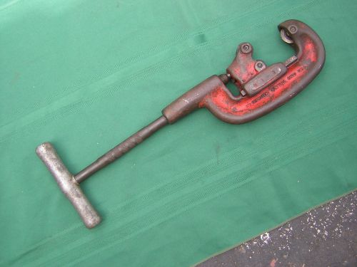 RIDGID No. 2-A  No. 1 - 2 Pipe Cutter 1/8&#034; to 2&#034; for  PARTS or REPAIR