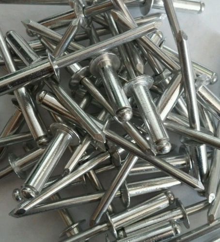 100 ALL Aluminum Rivets (6-2) 3/16 x 1/8 Grip