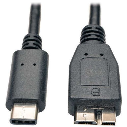Tripp Lite U426-003 USB Type C Male to USB Micro-B Male USB 3.1 Cable - 3ft