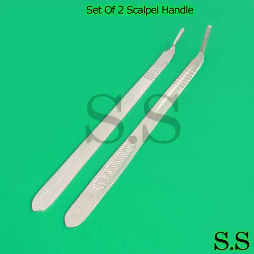 SCALPEL HANDLE #3L+ 4L CURVED SURGICAL, DENTAL, AND VET