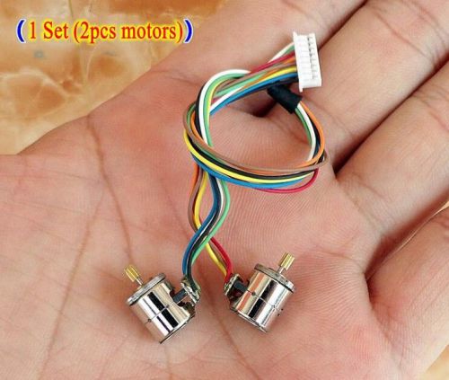 A set (2pcs) 8mm micro stepper motor two-phase four-wire for sale
