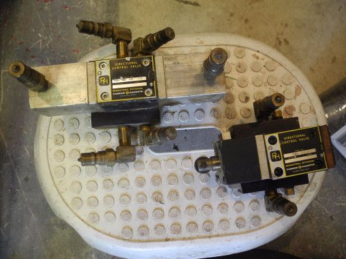 Two Parker Hannifin Manatrol Directional Control Valves