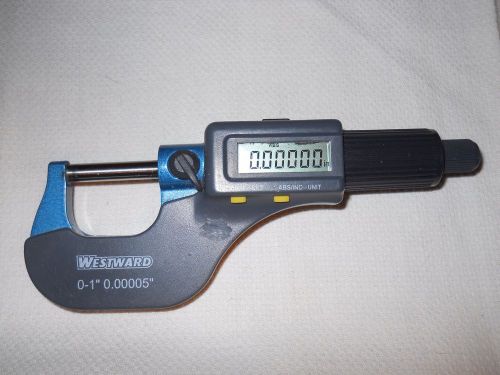 Westward Digital Micrometer  0-1&#034;-0.00005