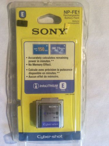 SONY  NP-FE1 BATTERY PACK RECHARGEABLE