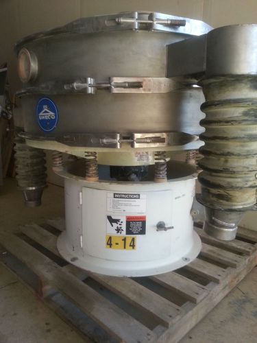 Sweco 40 Inch Round Stainless Steel Sifter / Separator
