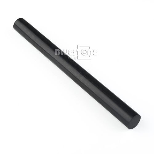 1x nylon polyamide pa extruded plastic round rod stick stock black 20mm x 250mm for sale