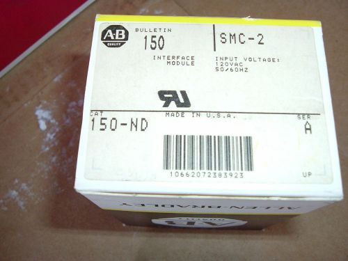 NEW IN BOX Allen-Bradley 150-ND SMC-2 SER.A interface module  150ND