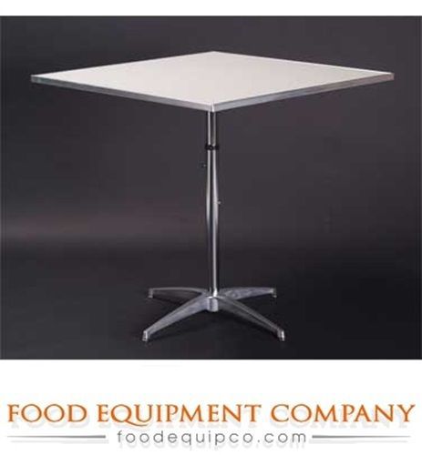 Maywood mf36sqpedadj standard pedestal table 36&#034; long for sale
