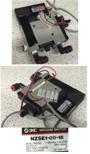 Smc nzse1-00-16 vacuum switch for sale