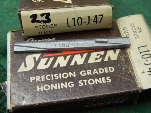 Sunnen Precision Honing Stones, L10 J47, Box of 23 New Stones