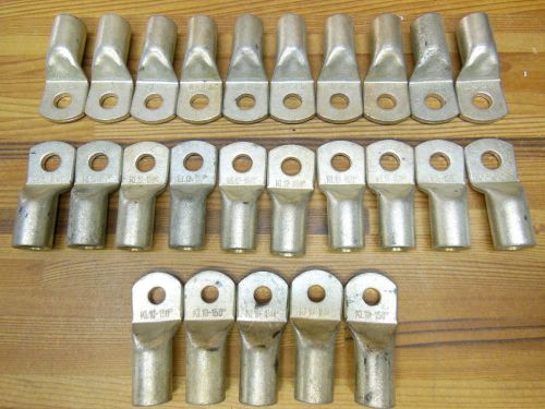 Klauke KL12-150 20 ea. &amp; KL10-150 5 ea. LOT compression lugs